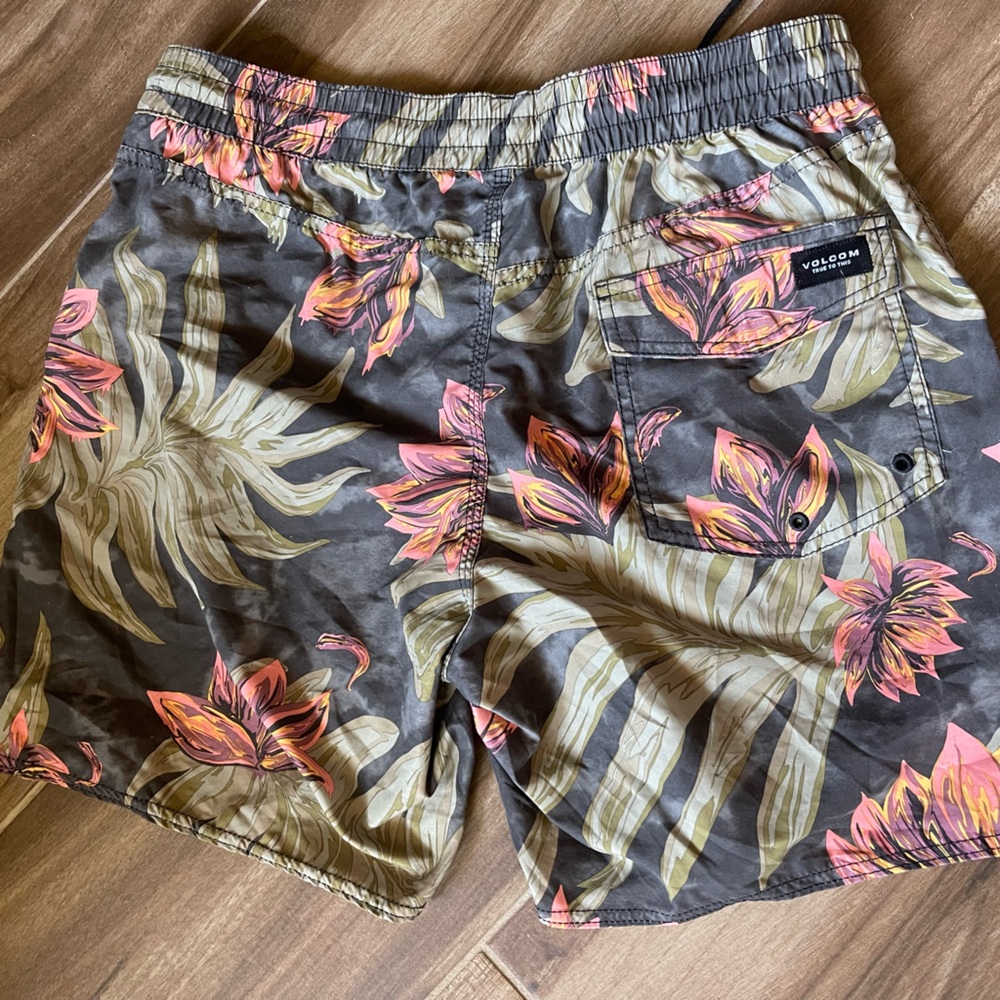 Volcom Swim Trunks, Tropical Print - image 2